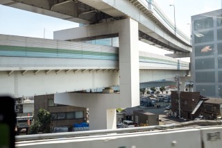 Dreistöckige Straßenführung Tokio